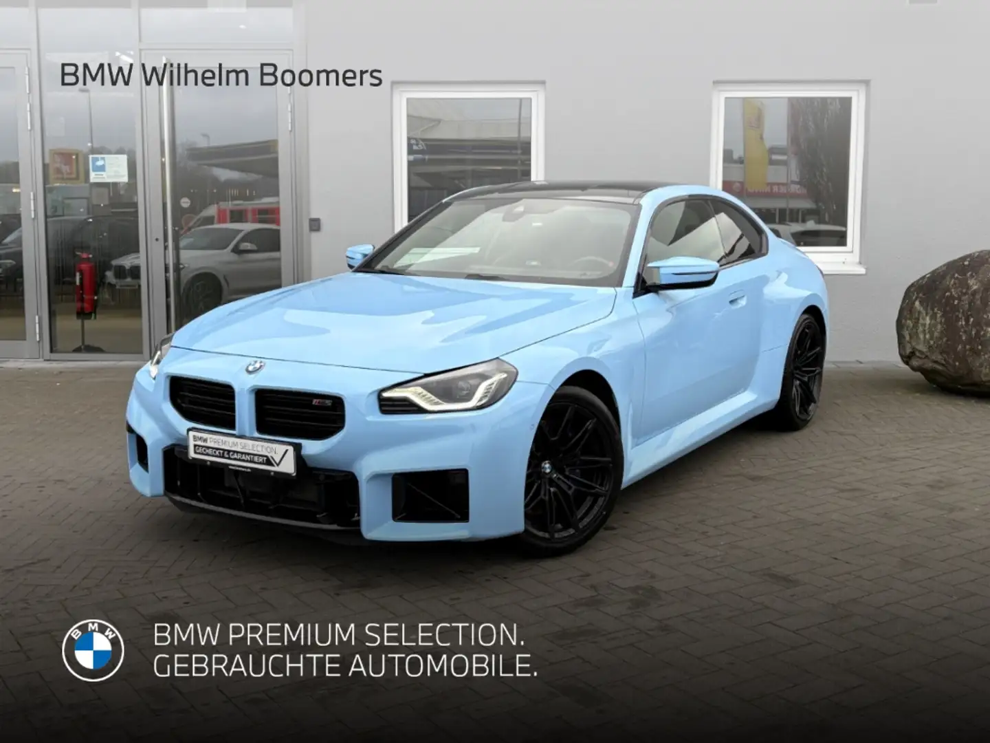 BMW M2 Drivers Pack Race Track Pack Harman Blau - 1