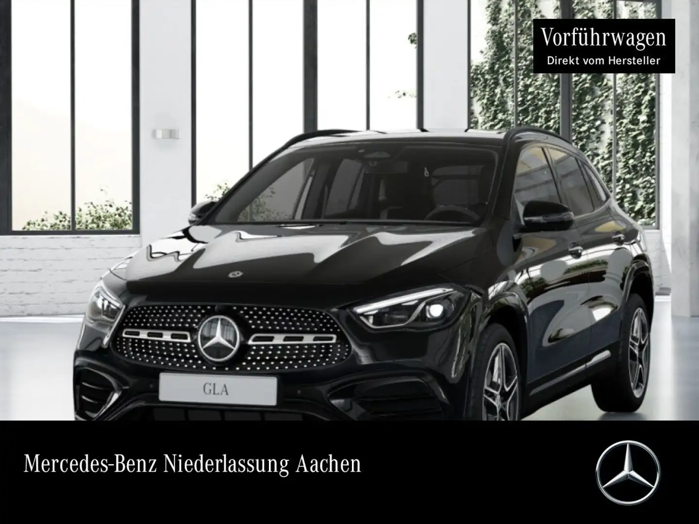 Mercedes-Benz GLA 180 d AMG+NIGHT+360°+MULTIBEAM+19"+TOTW+8G Schwarz - 1