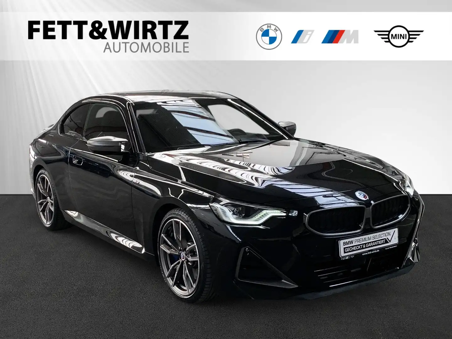 BMW 240 M240i Stop&Go|HiFi|Head-Up|DrivingAssistent Fekete - 1