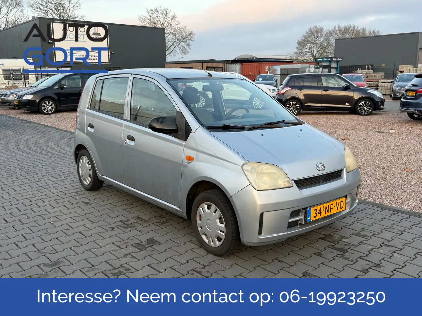 Daihatsu Cuore 1.0-12V Nagano | Automaat | 5 Deurs | Airco | Inru Gris - 1