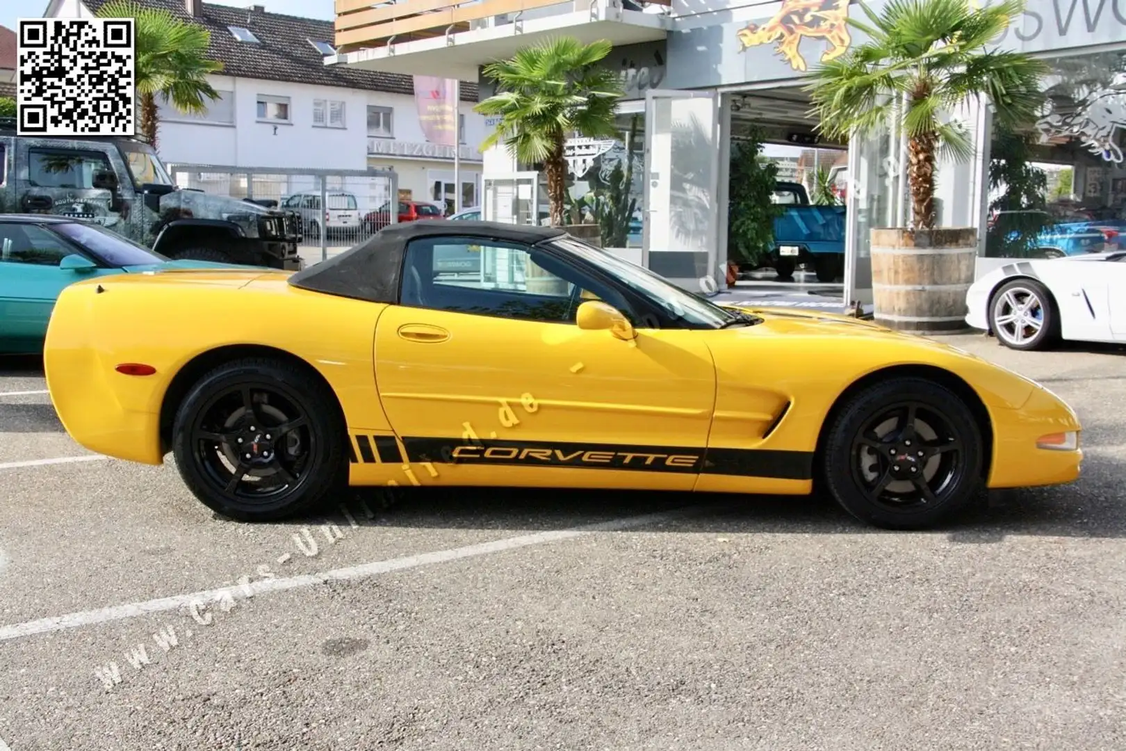 Corvette C5 Cabrio -Z51 -HeadsUp -50thAnniversary -CarFax Yellow - 2