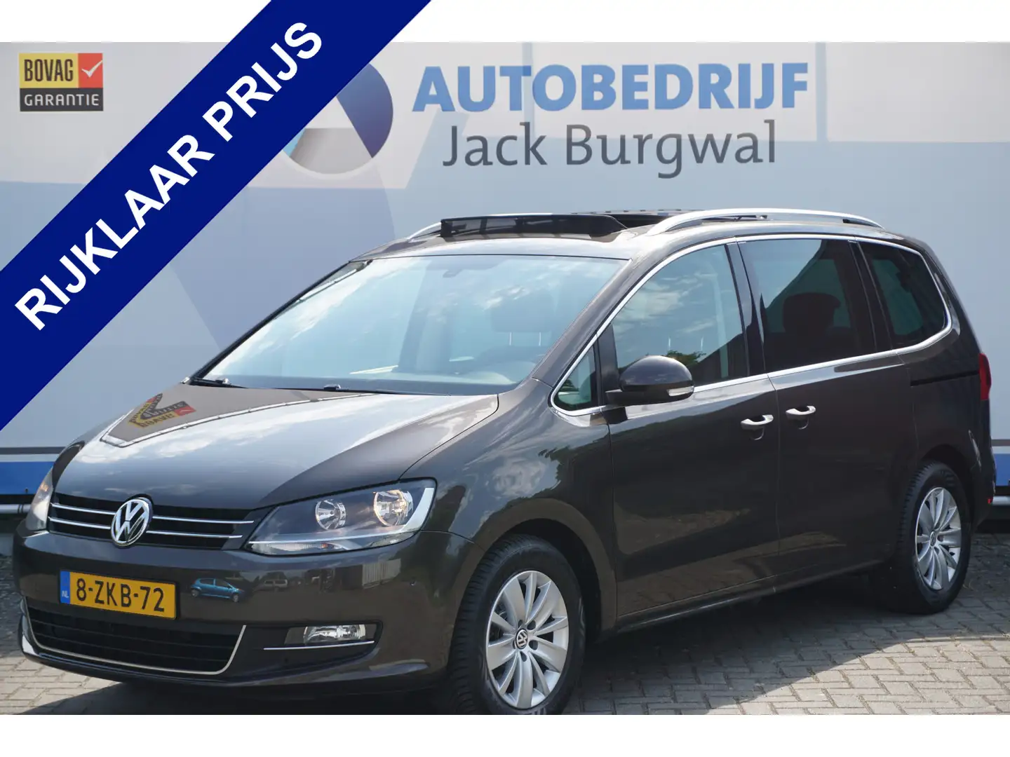 Volkswagen Sharan 1.4 TSI DSG Highline Edition 7p. Trekhaak | Pano | Bruin - 1