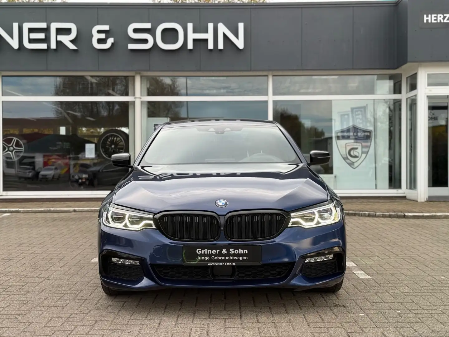 BMW 520 d M Paket,Virtual,HUD,360,ACC,T-Win,Display-K Blau - 2