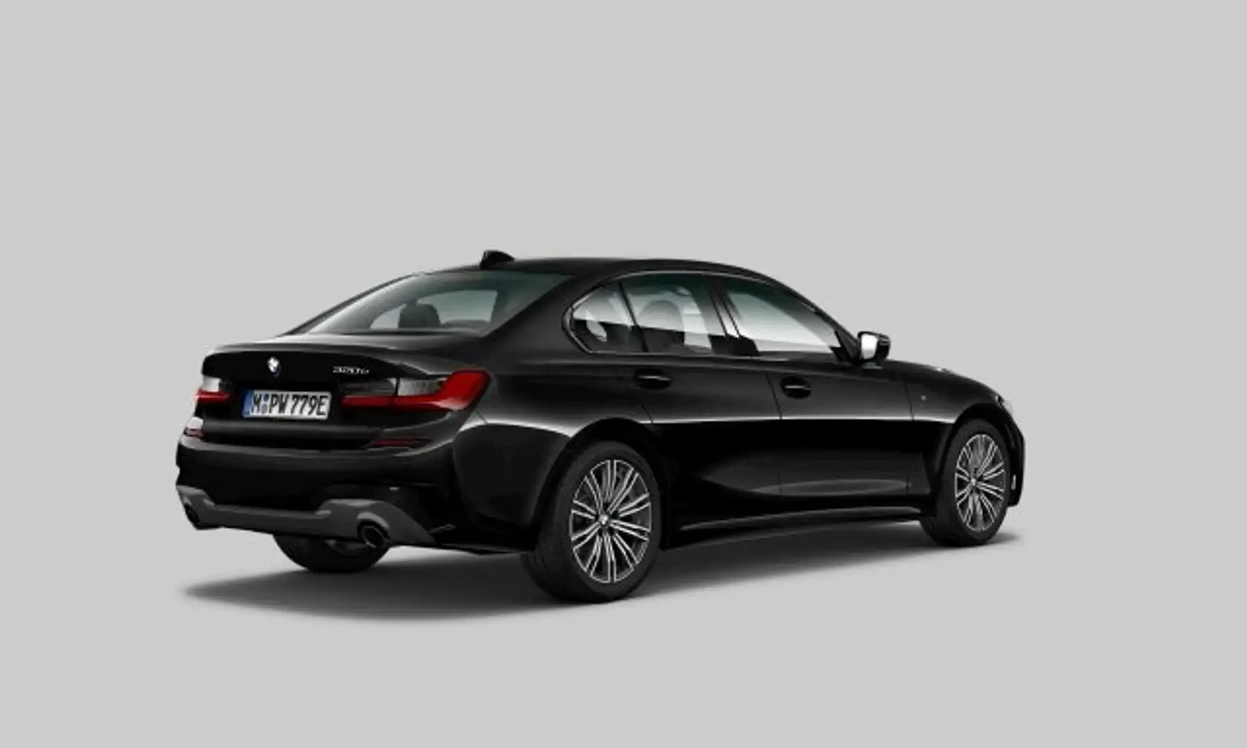 BMW 320 3-serie 320e Business Edition Plus Zwart - 2