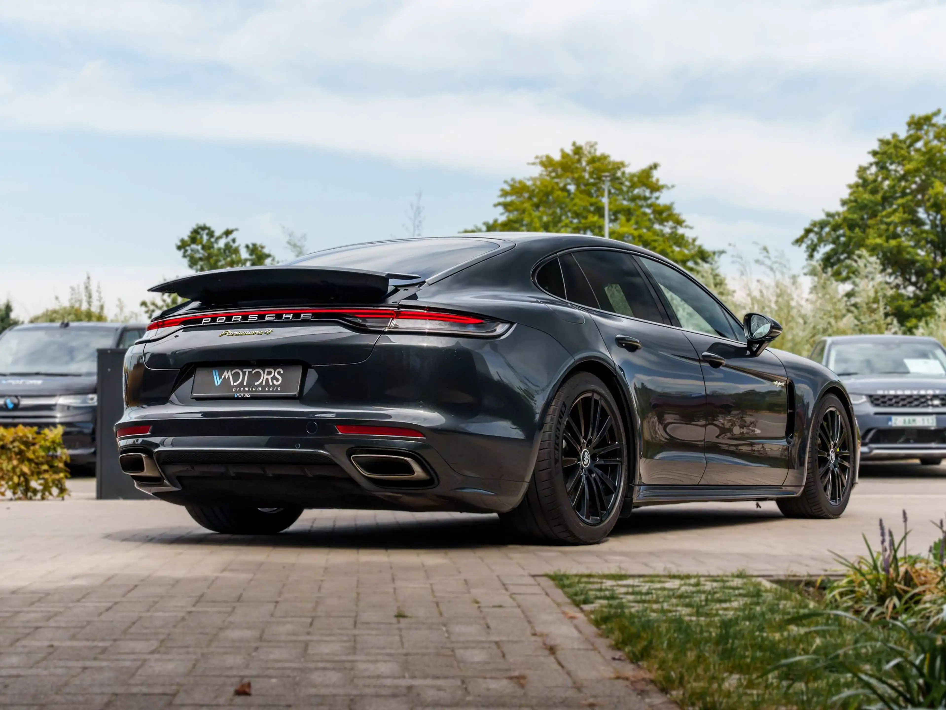 Porsche Panamera 4 e-Hybrid - SportDesign - Luchtvering - Surround View - Sport Chrono - Leder - Memory - Camera - 20" — photo 3