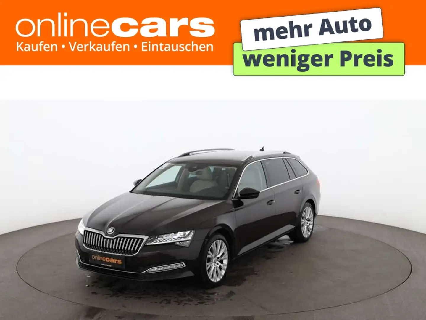 Skoda Superb Combi 2.0 TDI Style Aut MATRIX AHK RADAR Braun - 1