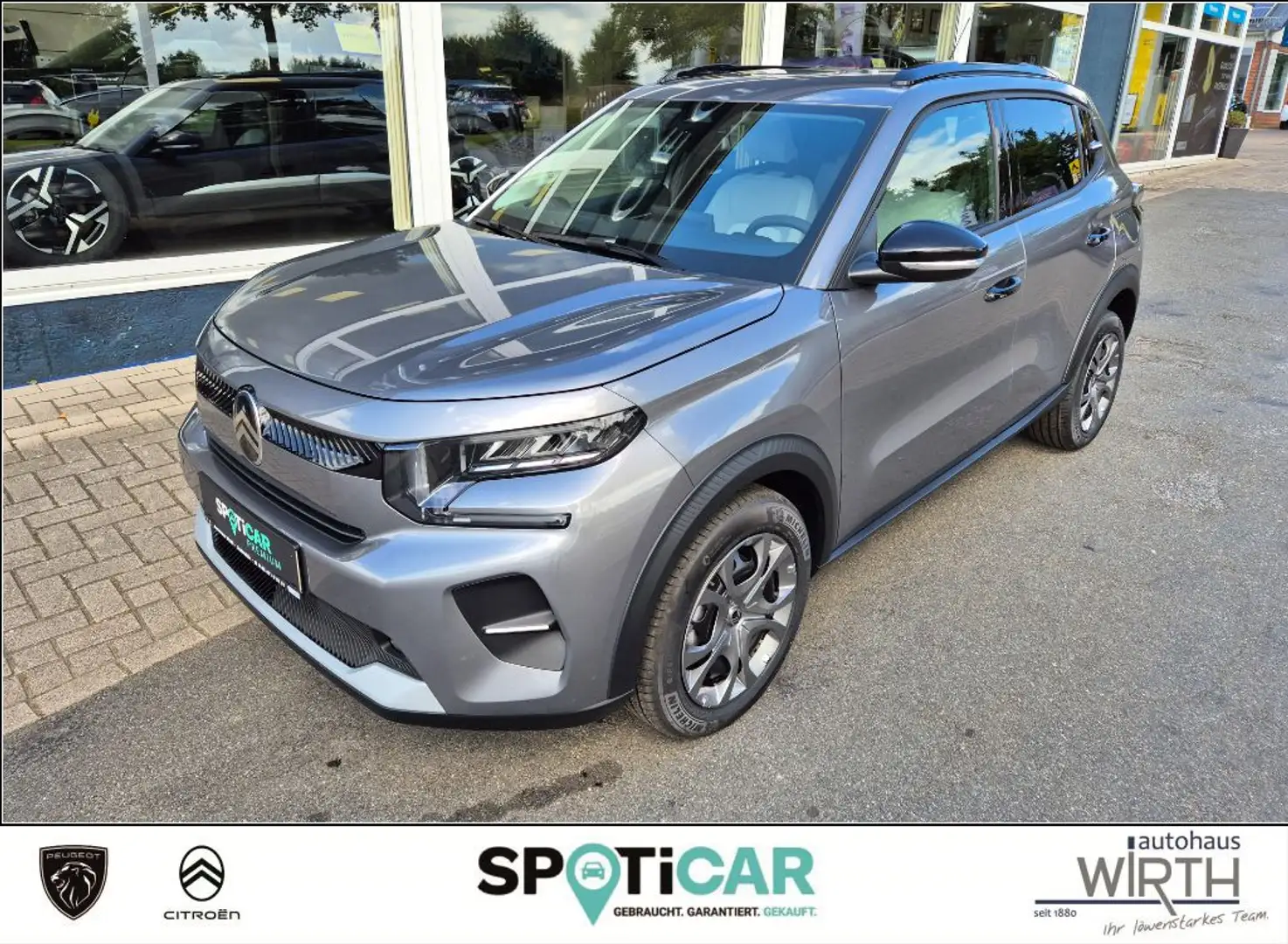 Citroen C3 Turbo 100 MAX SITZHZG+LENKRADHZG+ISOFIX Gris - 1