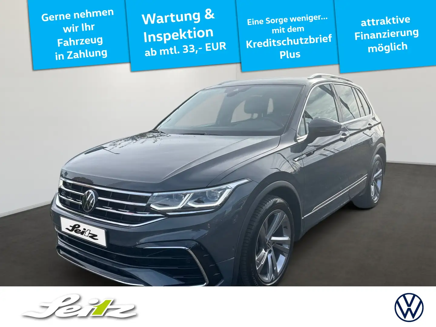 Volkswagen Tiguan 2.0 TDI R-Line *AHK*MATRIX*KAMERA* Gris - 1