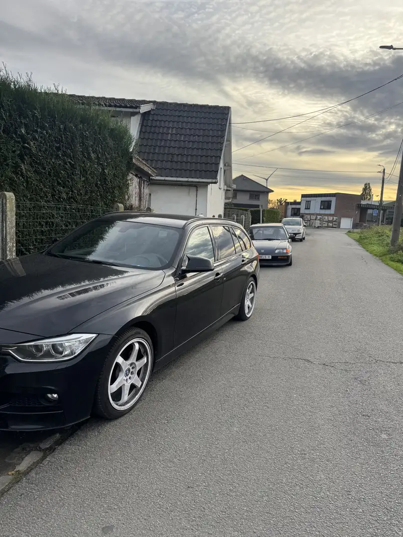 BMW 320 320i Touring Sport Line Noir - 2