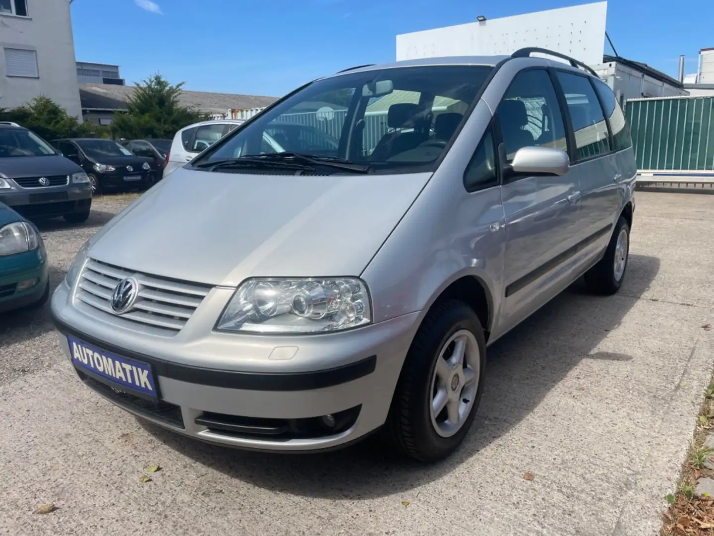 Volkswagen Sharan 1.9TDI AUTOM. KLIMA inkl.1-JAHR GARANTIE Silber - 1