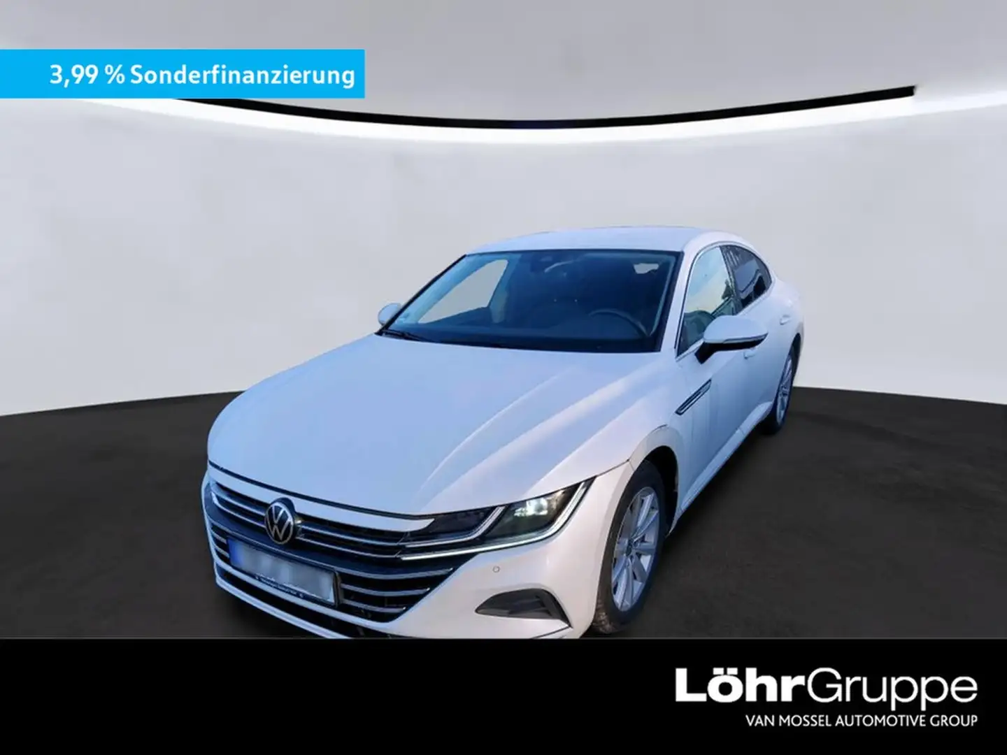 Volkswagen Arteon 2.0 TDI DSG Navi, AHK, ZGV Weiß - 1