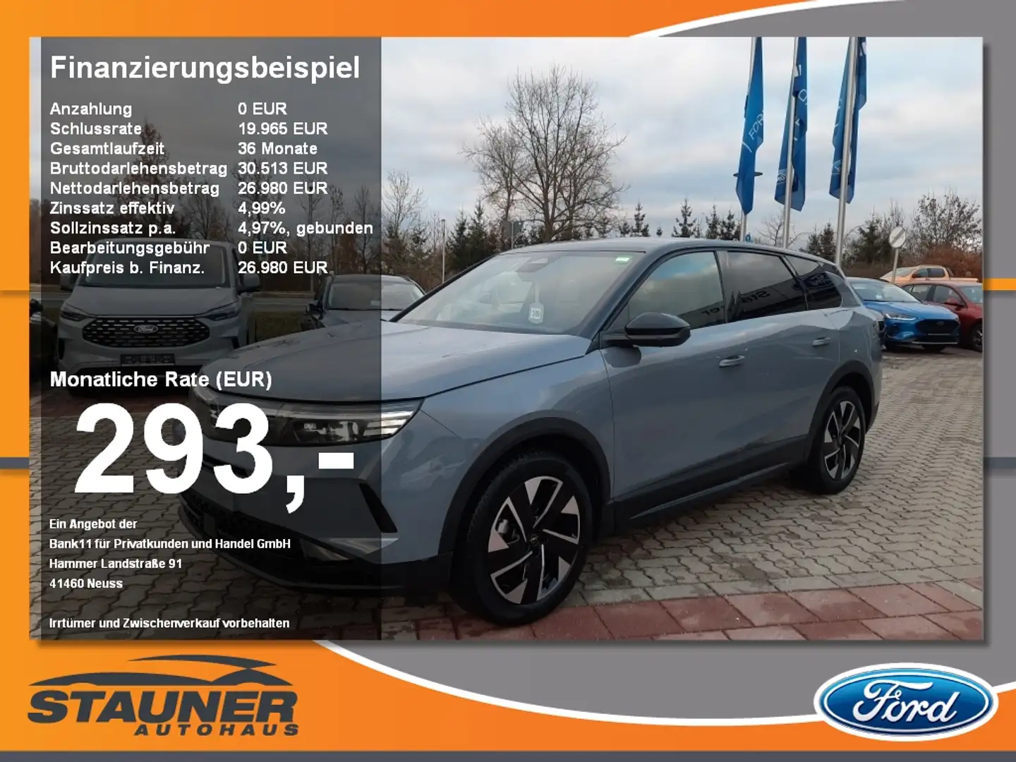 Opel Grandland 1.2 48V W GS Hud Navi Kamera LED - 1