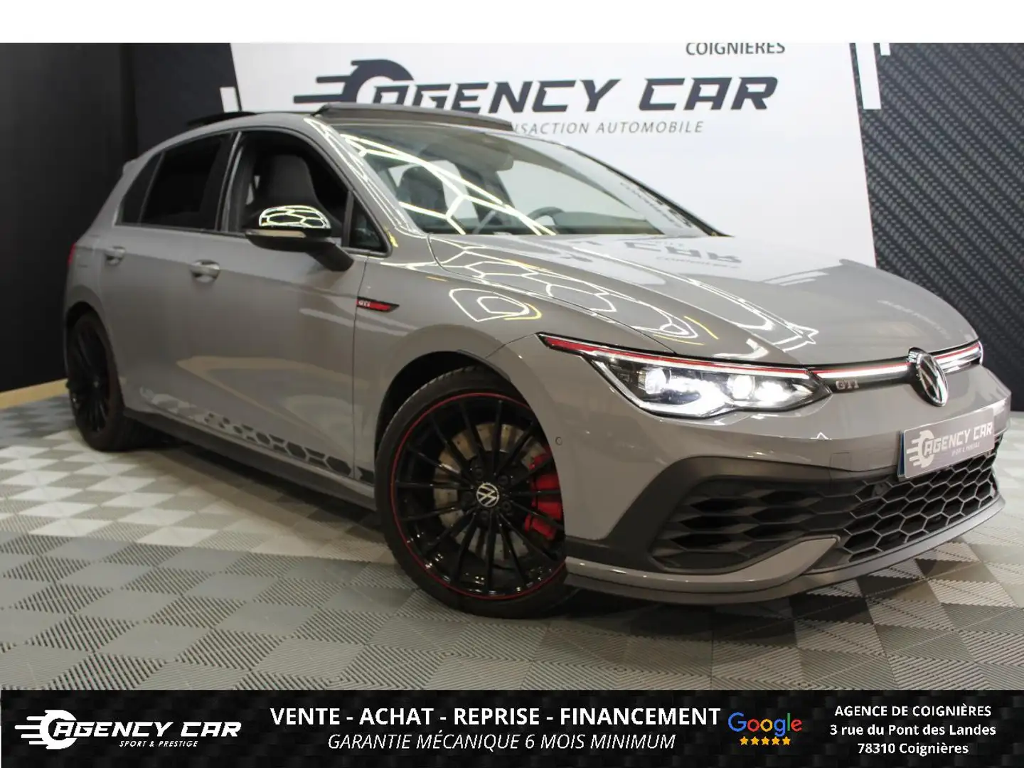Volkswagen Golf GTI Clubsport EDITION 45 300 DSG 7 SUIVI VW Gris - 1