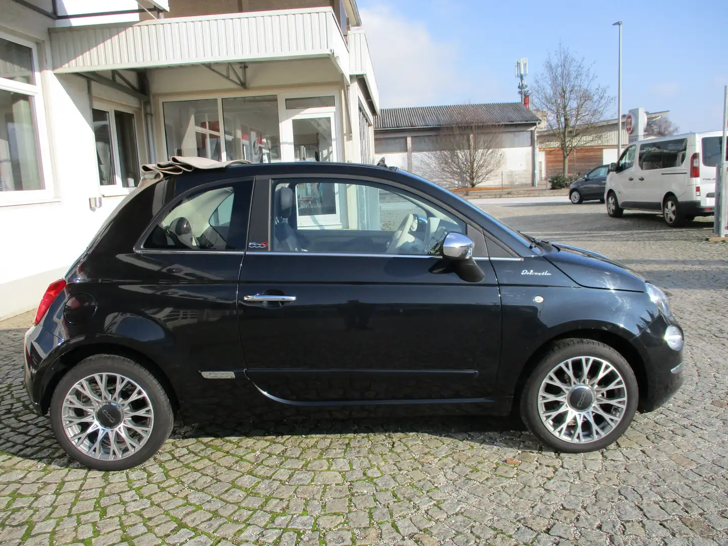 Fiat 500C Dolcevita Schwarz - 2