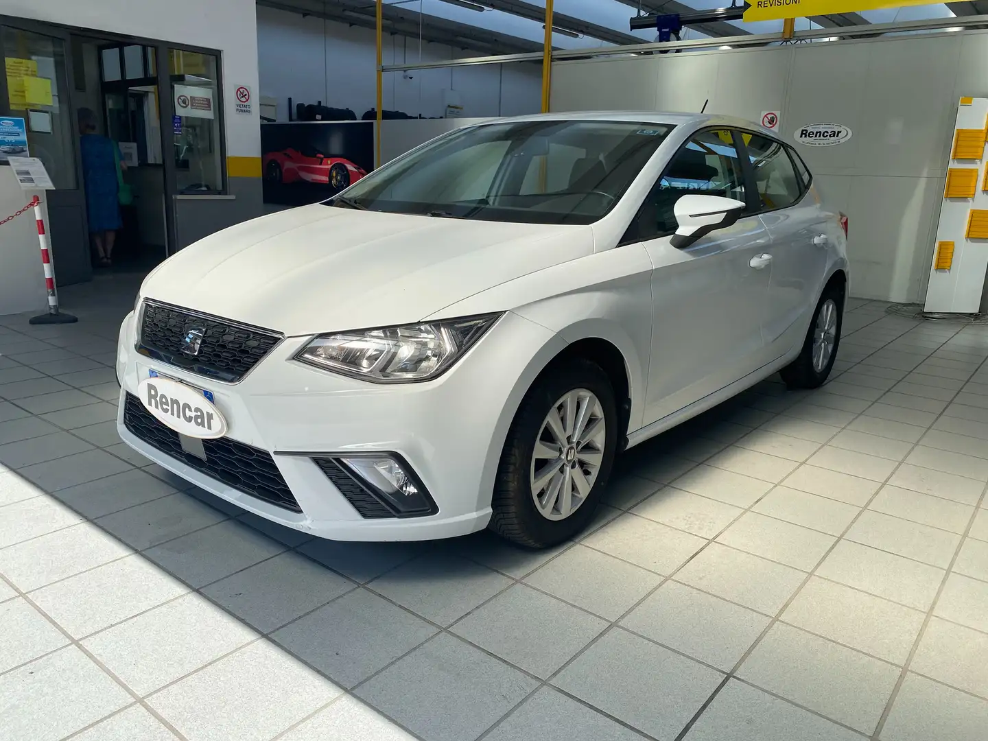 SEAT Ibiza Ibiza 1.6 tdi Style 80cv Blanc - 1