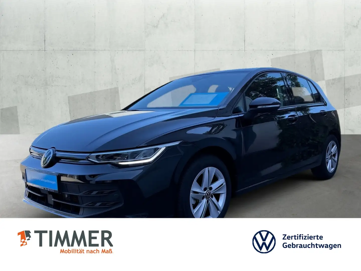 Volkswagen Golf VIII 1.5 TSI LIFE FACELIFT *AHK *LED *ACC *NAVI * Negro - 1