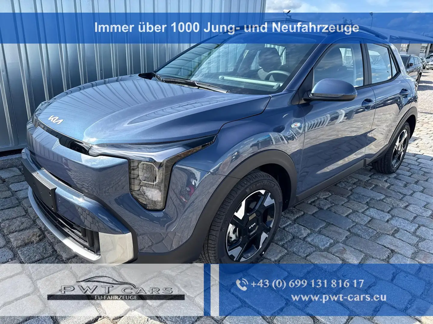 Kia Stonic NEUES MODELL-Style-1,0 T-GDI  GPF (101 PS )-Nav... Blau - 1