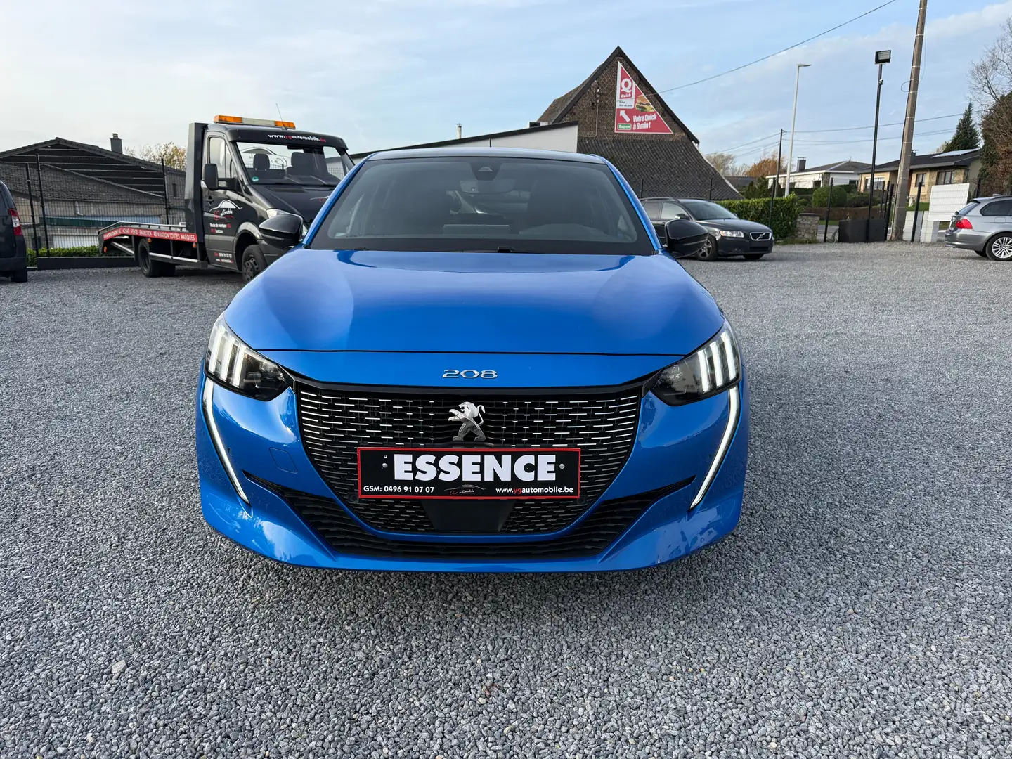Peugeot 208 1200CC ESSENCE 101CV GT Line 2020 58000KM GARANTIE Bleu - 2