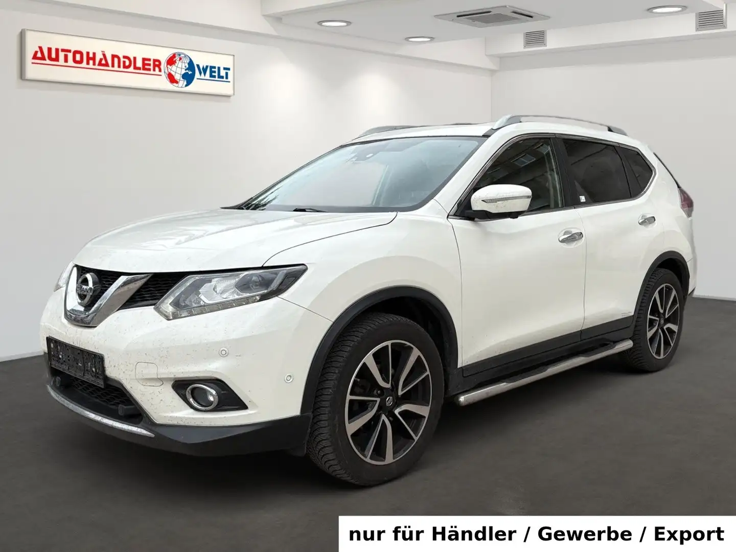 Nissan X-Trail 1.6 dCi 4x4 Tekna AAC LED Leder SHZ Pano Weiß - 1