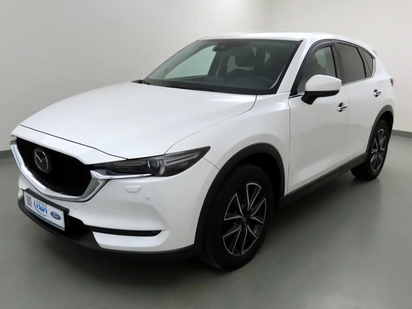 Mazda CX-5 2.2 D175 Sports-Line AWD MRCC+AHK+Bose+LED Weiß - 2
