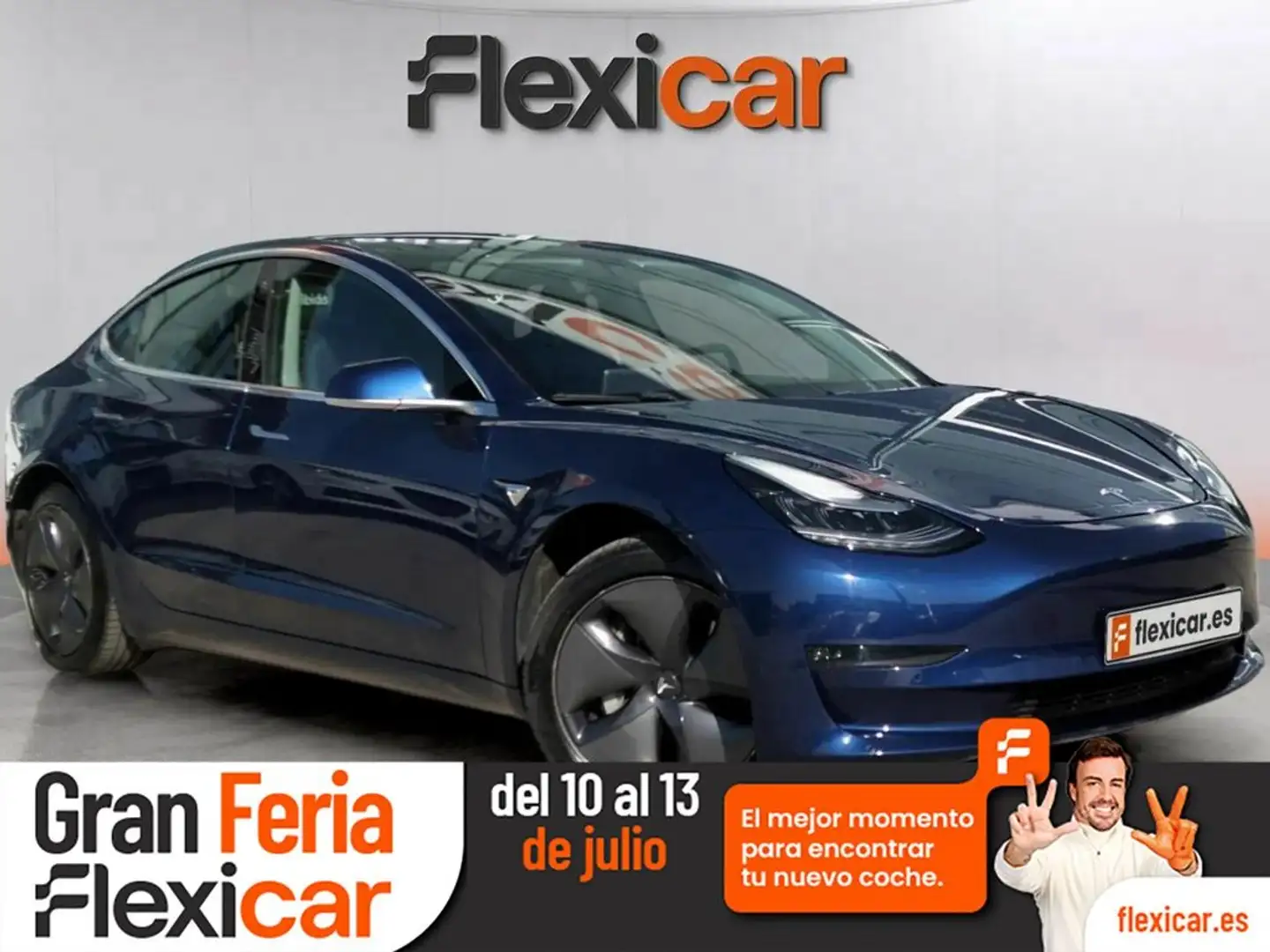 Tesla Model 3 Gran Autonomía AWD Azul - 1