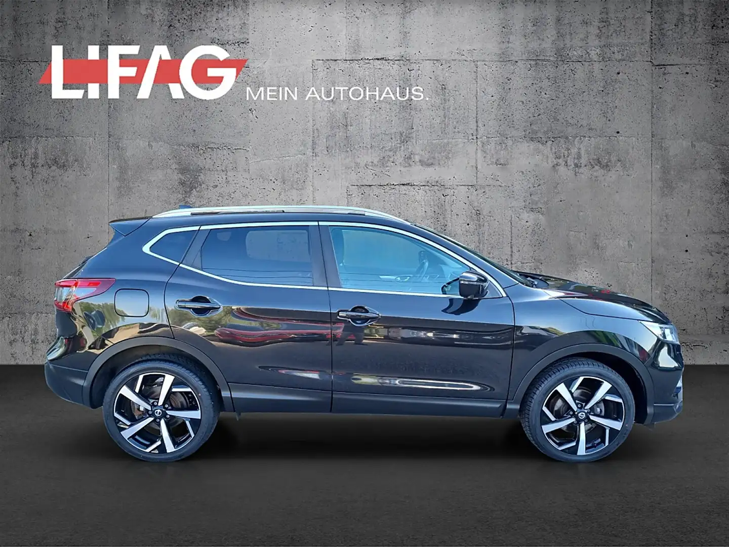 Nissan Qashqai 1,6 dCi Tekna Aut. *ab € 15.990,-* Schwarz - 2