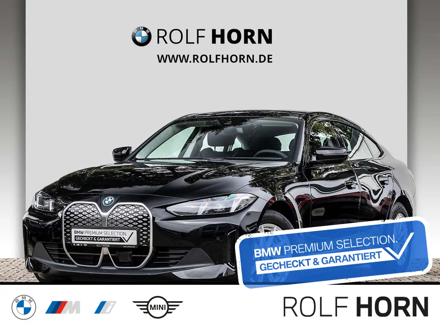 BMW i4 eDrive40 Facelift M Sportbremse Navi RKam LED Schwarz - 1