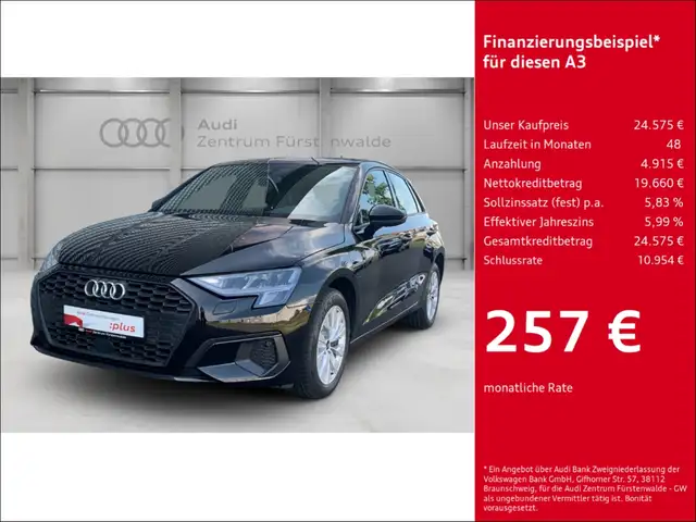 Audi A3 Sportback 40 TFSIe S-tronic AHK-abnehmbar Navi Dig