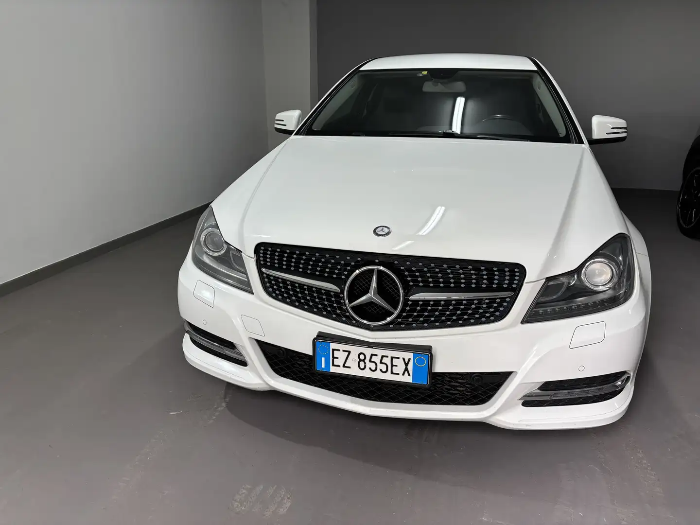Mercedes-Benz C 220 mercedes c 220 coupe automatico 170CV Blanco - 1