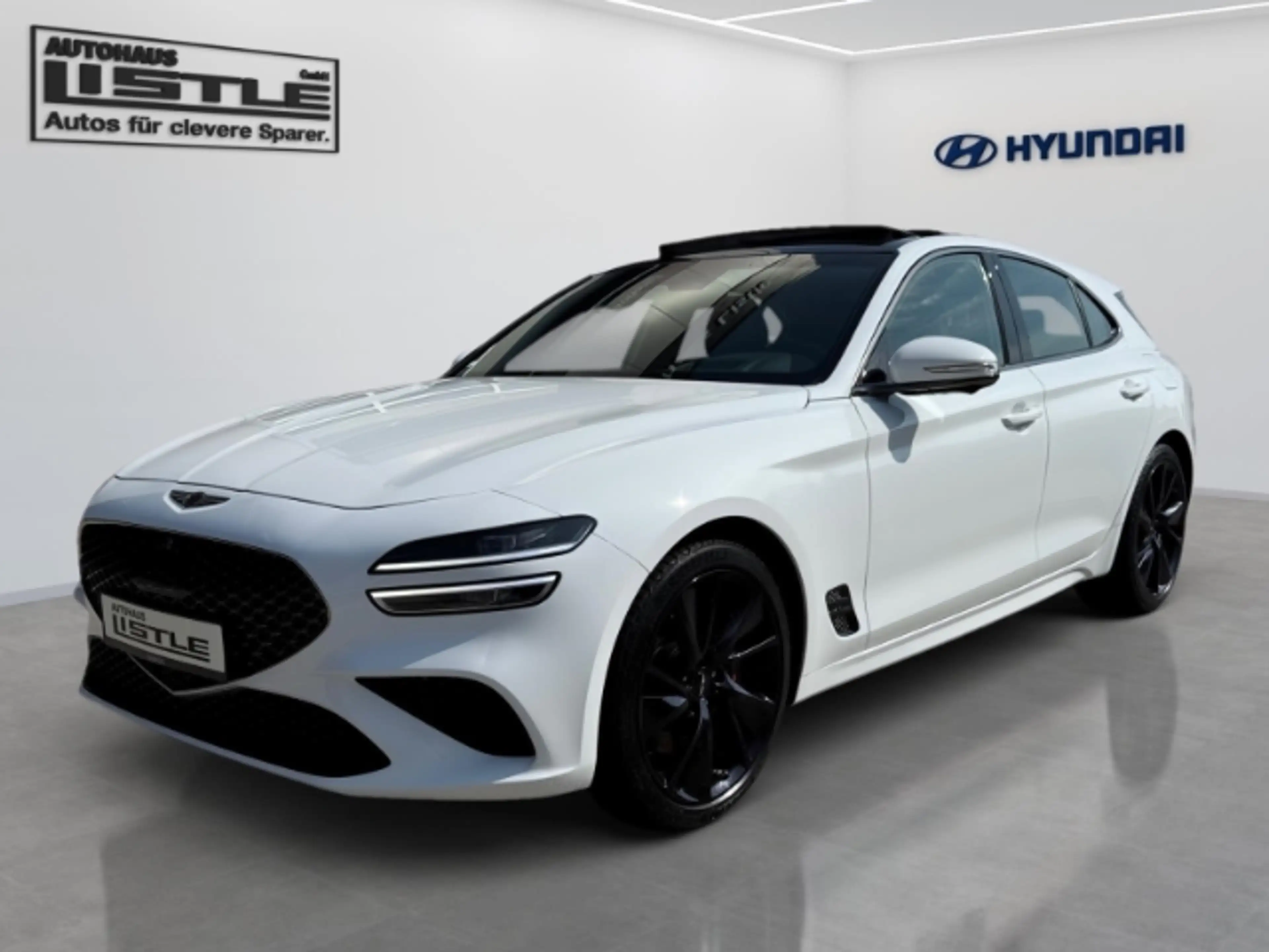 Genesis G70 Shooting Brake 2.2D RWD Sport Sportpaket Navi Lede