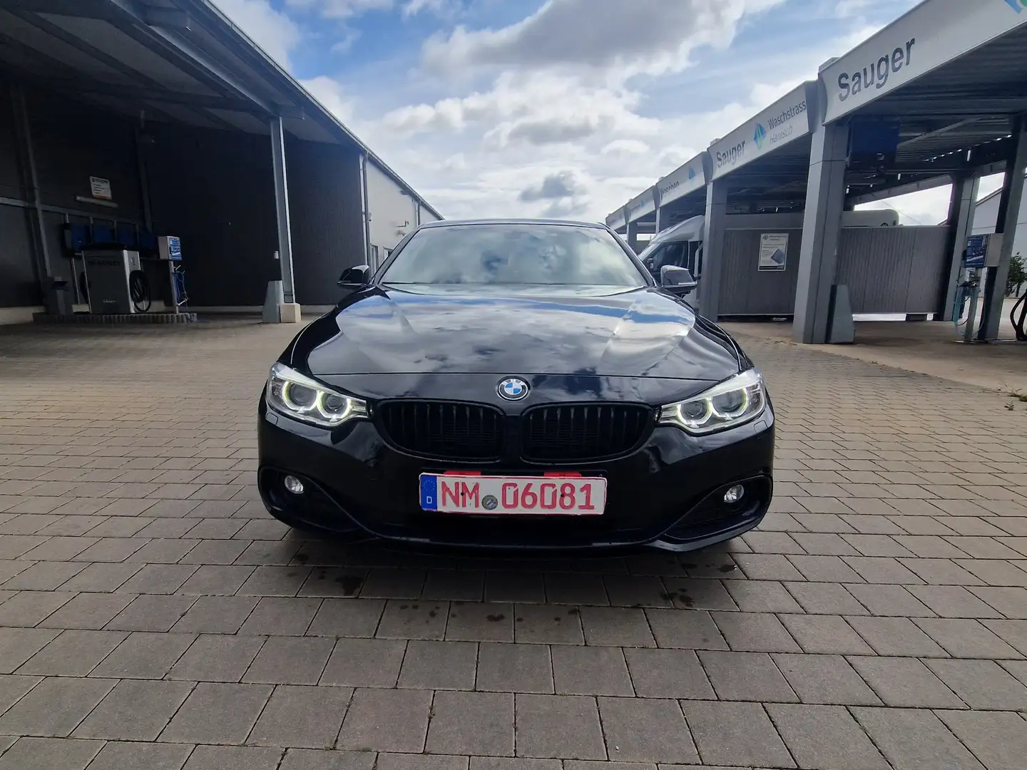 BMW 420 420 d Navi Xenon Pdc Zwart - 1