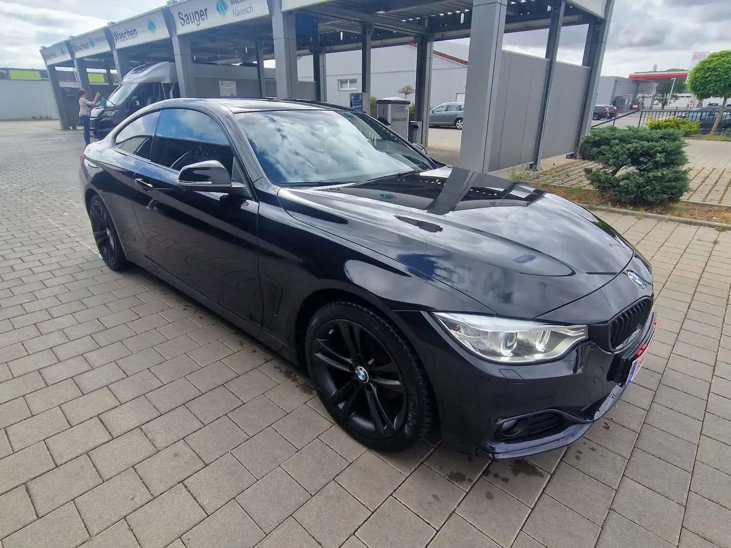 BMW 420 420 d Navi Xenon Pdc Zwart - 2