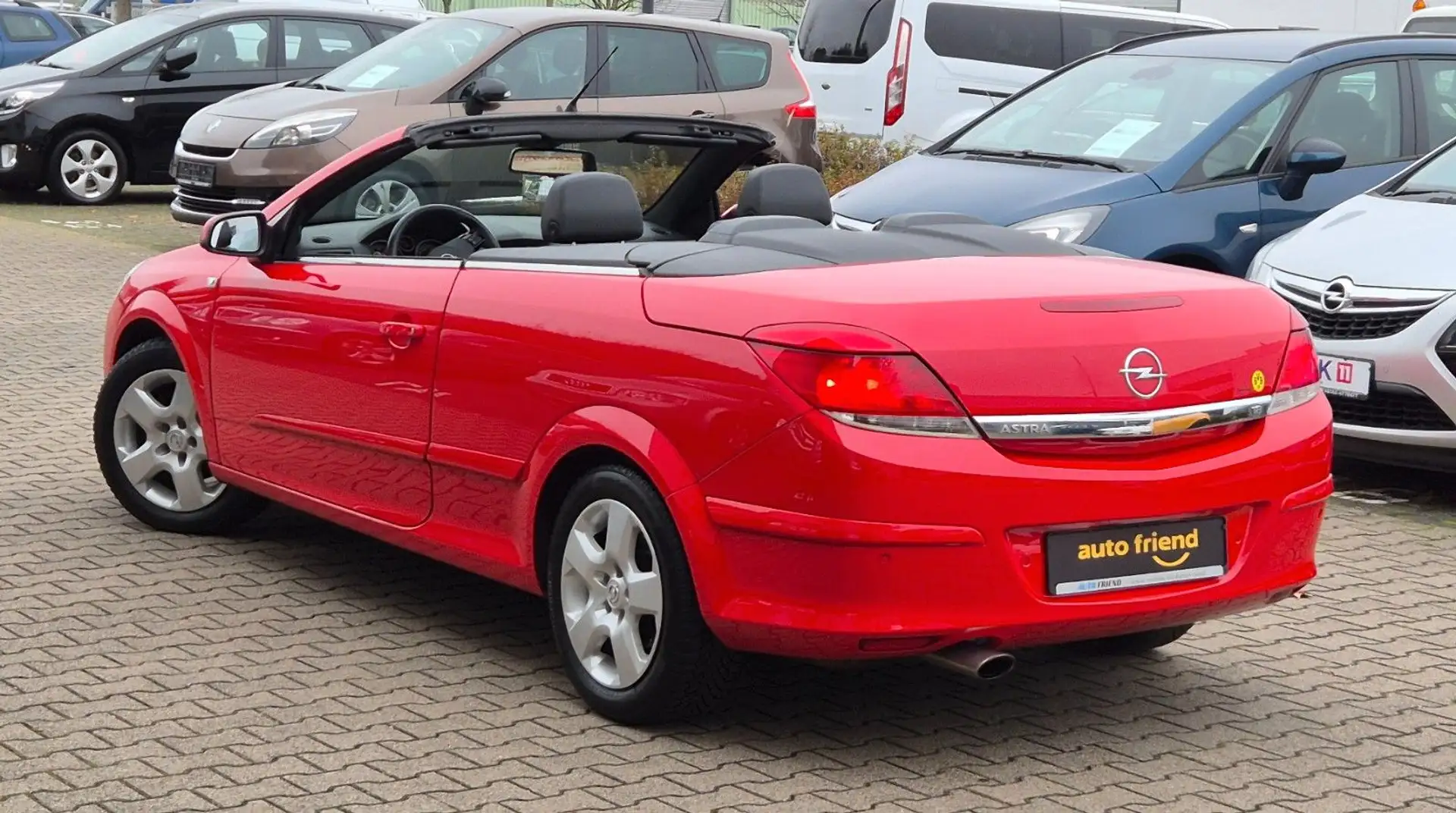 Opel Astra H Cabrio 1.8 lückenlos Scheckheftgepflegt Rouge - 2