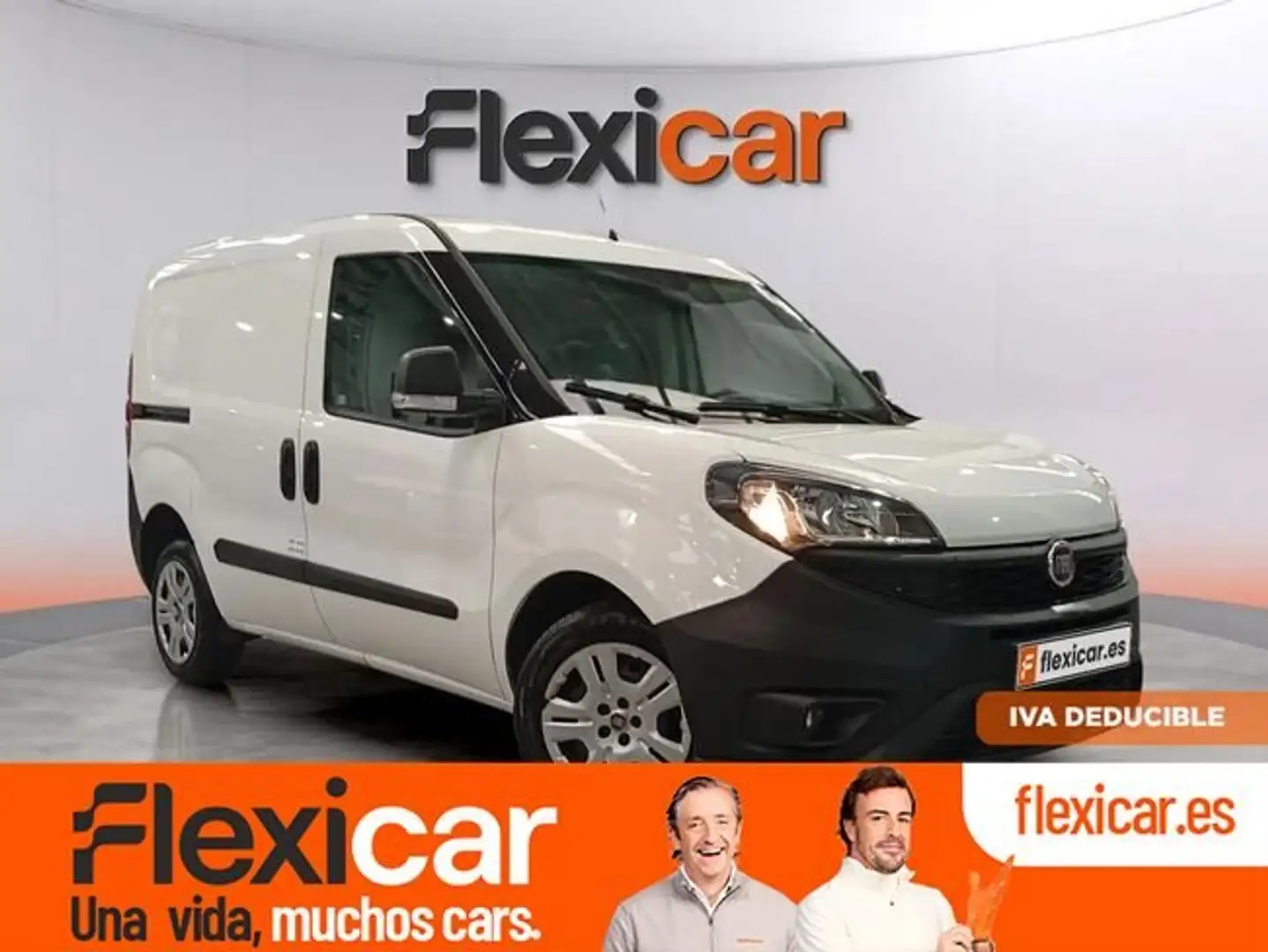 Fiat Doblo Furgón Diesel Cargo 1.6Mjt SX 78kW Blanco - 1