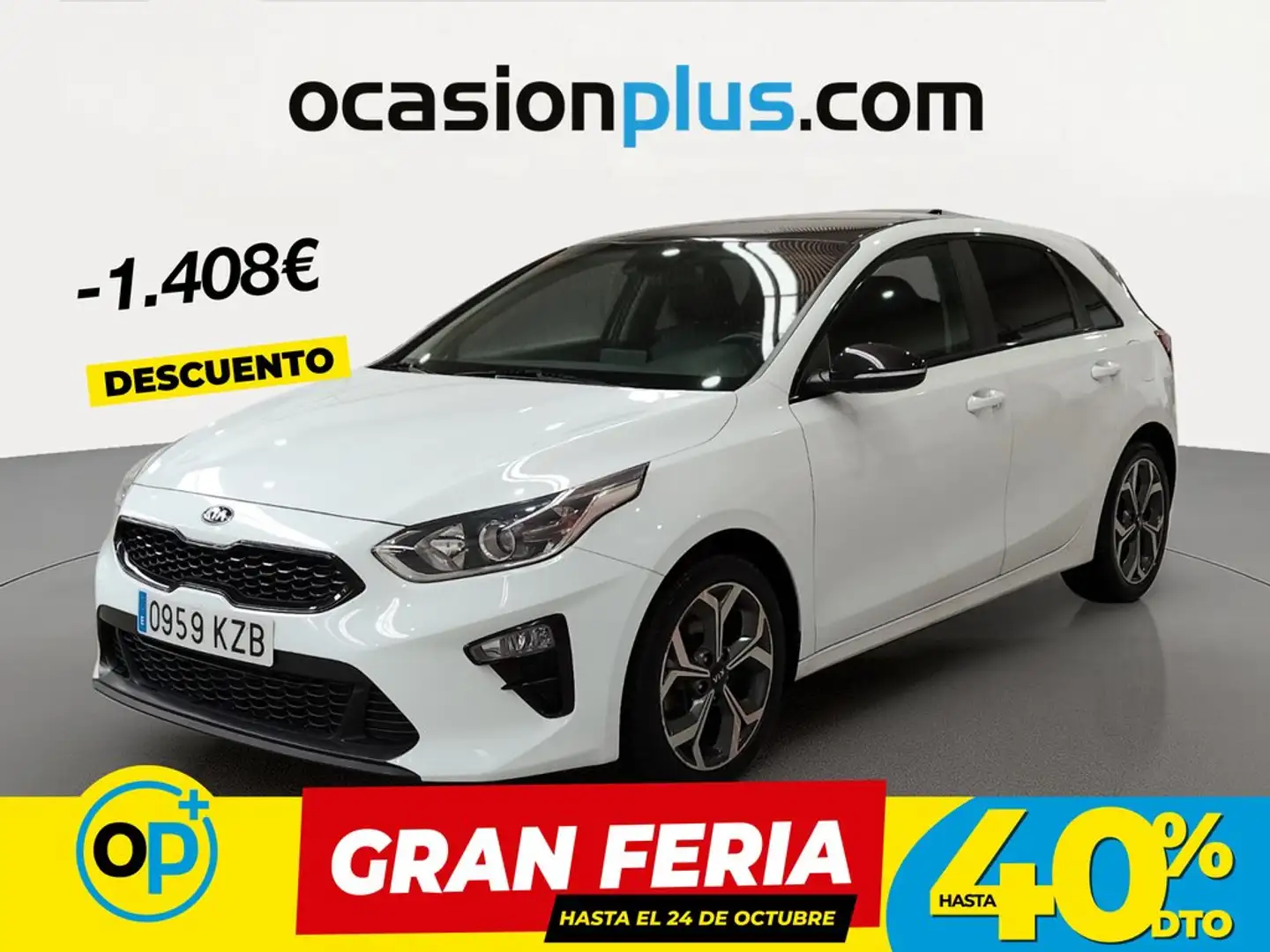 Kia Ceed / cee'd 1.0 T-GDI Eco-Dynamics Tech 120 Blanco - 1