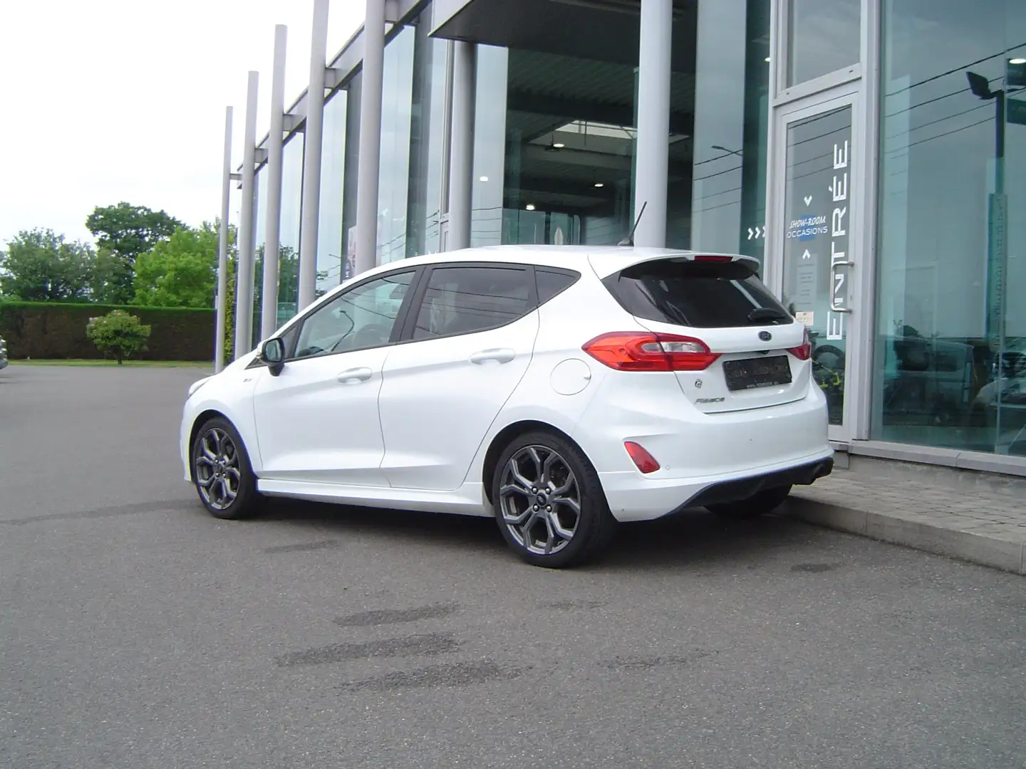 Ford Fiesta 1.0 EcoBoost ST-Line (EU6.2) Wit - 2