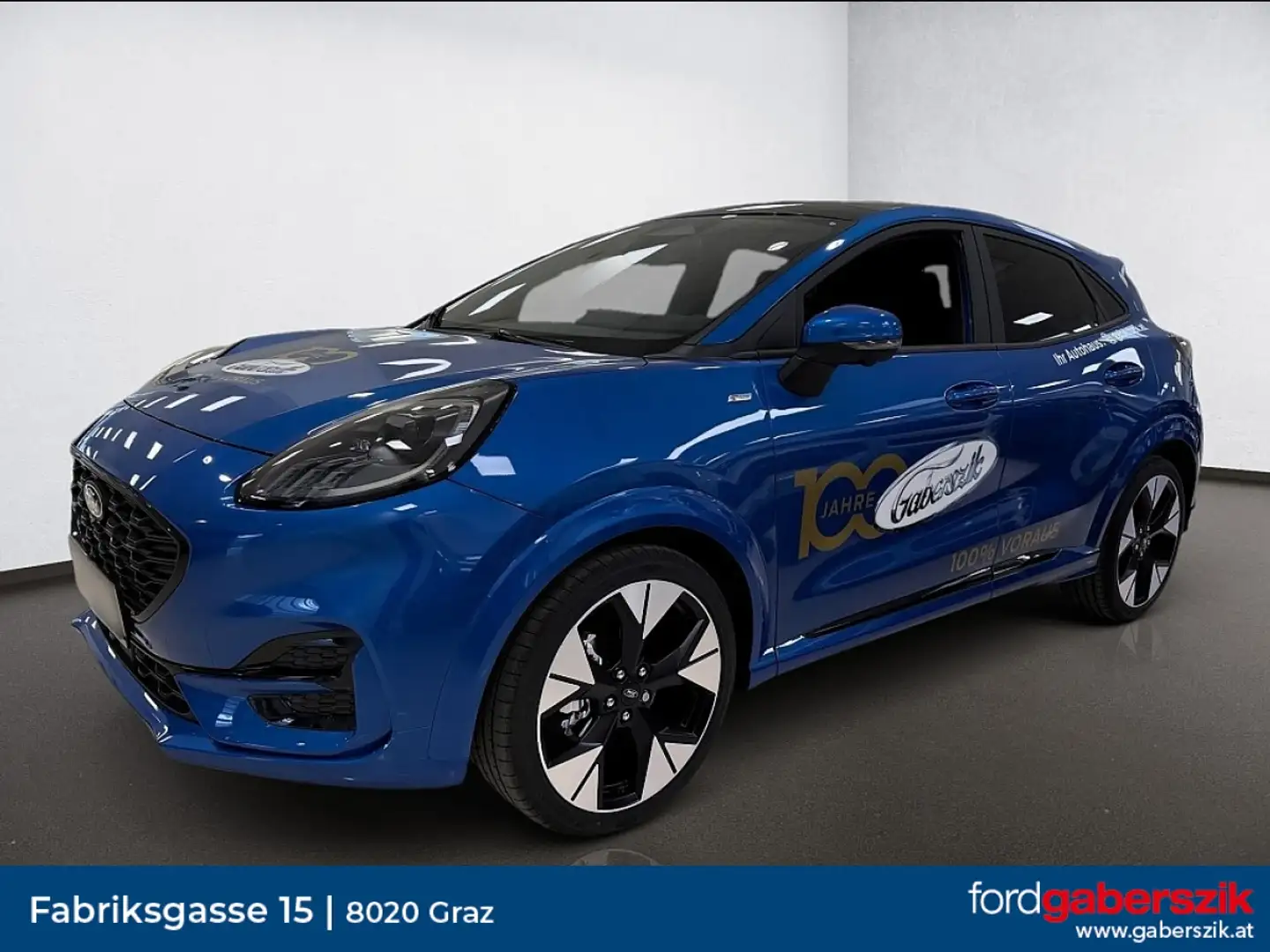 Ford Puma 1,0 EcoBoost Hybrid ST-Line X Automatik Bleu - 1
