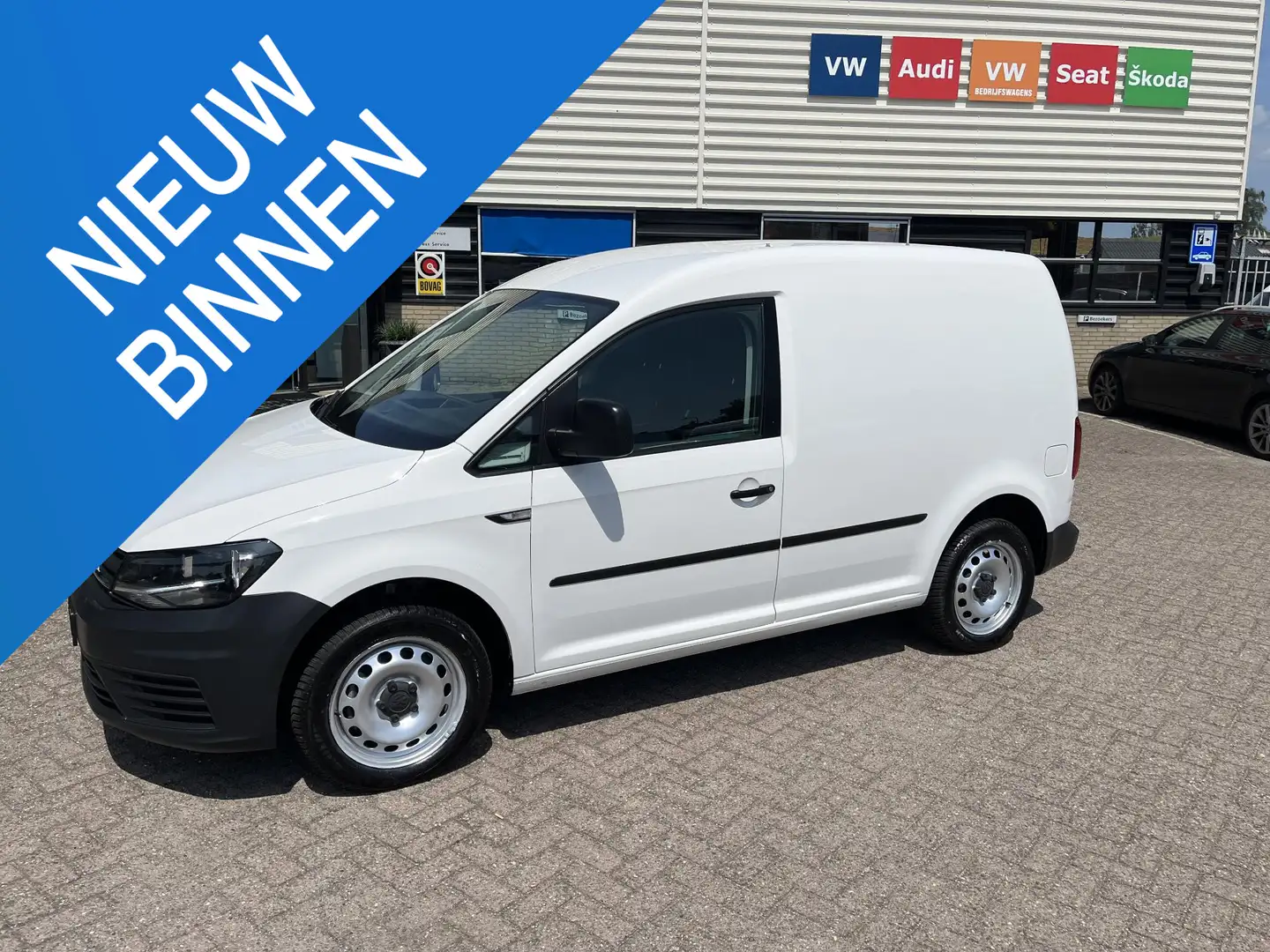 Volkswagen Caddy 1.2 TSI L1H1 BMT Easyline Vrij van BTW & BPM, audi Blanco - 1
