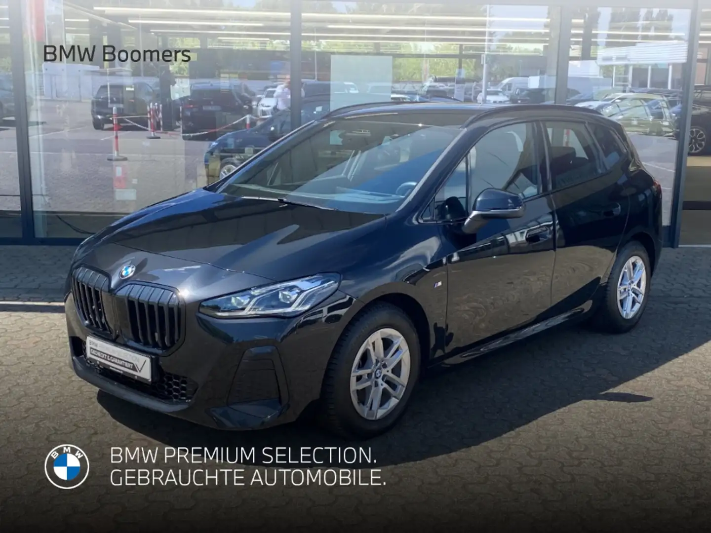 BMW 220 Active Tourer i M Sport AHK HUD Harman/Kardon Park Schwarz - 1
