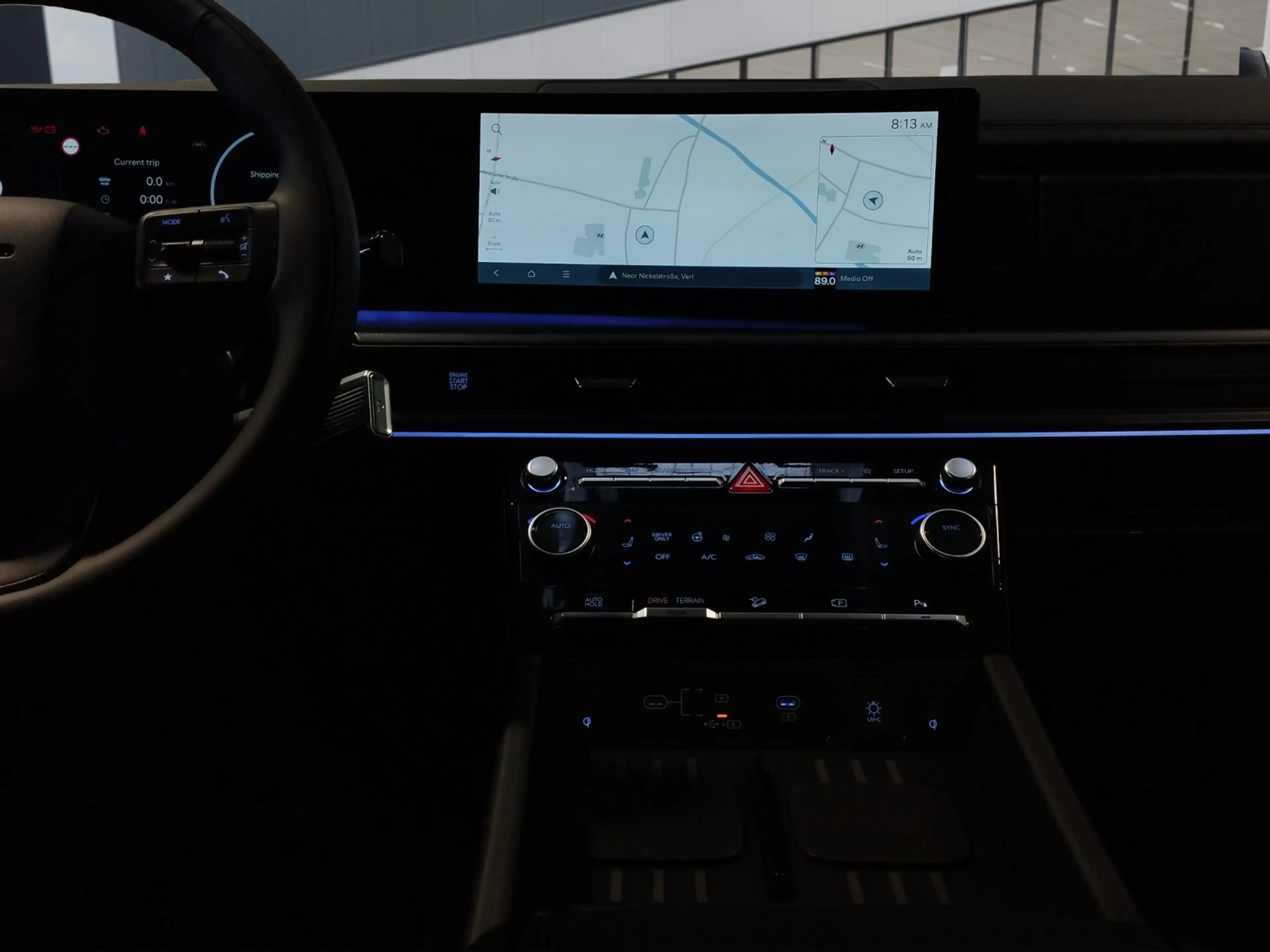 Hyundai SANTA FE Hybrid 1.6 T-GDi Blackline Glas-Schiebedach/BOSE — photo 8