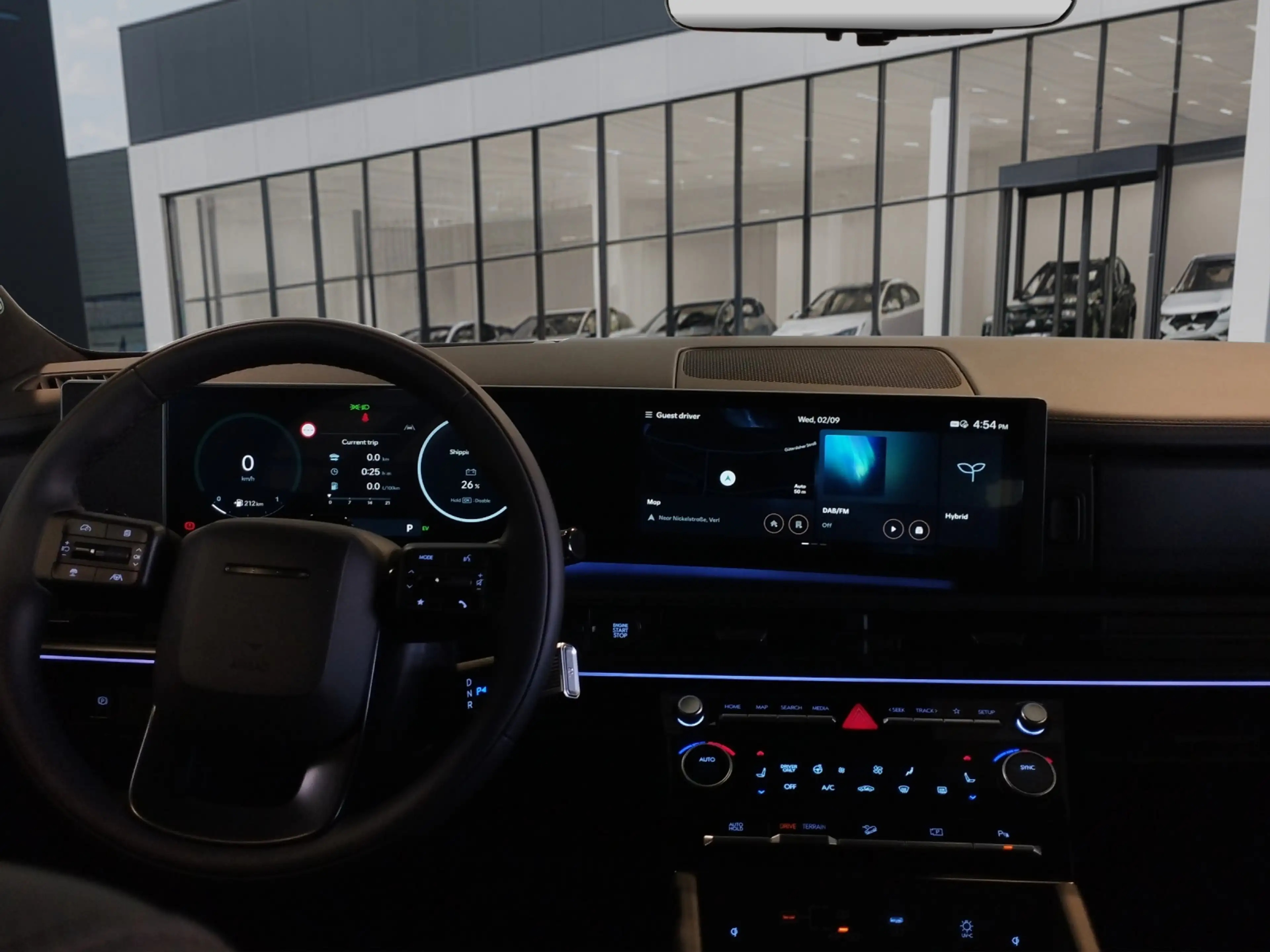 Hyundai SANTA FE Hybrid 1.6 T-GDi Blackline Glas-Schiebedach/BOSE — photo 7