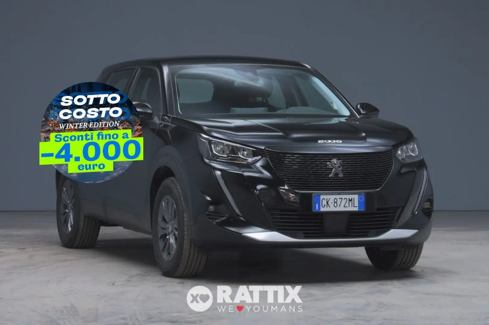 Peugeot e-2008 motore elettrico 100kW Active Pack Nero - 1