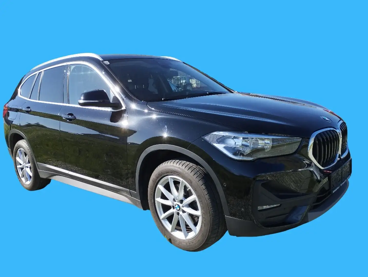 BMW X1 sDrive18d Aut.Anhängevorr,+4xAlu+WR,Head-up-Dis... Schwarz - 1