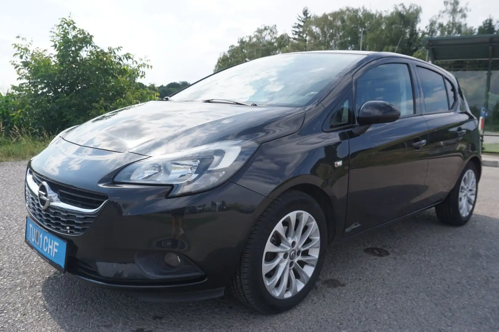 Opel Corsa E 1.4 ECOTEC Easytronic Edition Schwarz - 2