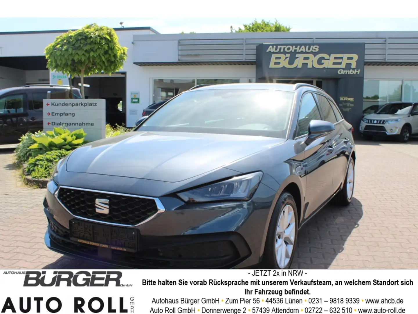 SEAT Leon ST Style 1.0 eTSI LED Kamera ACC Winterpaket El. H Grau - 1