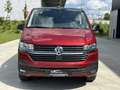 Volkswagen T6.1 Transporter 2.0 TDi DSG Euro 6d DUBBEL CABINE/ CARPLAY/ CAMERA Rojo - thumbnail 2