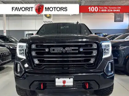 Black 2021 GMC Sierra 1500 AT4 Crew Cab 4WD Pickup Truck Four-Wheel Drive Automatic