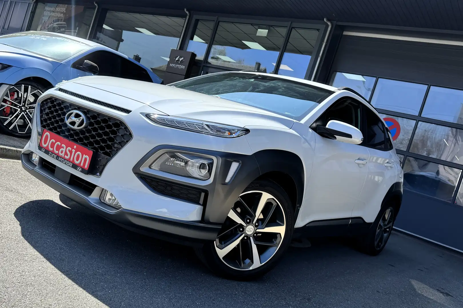 Hyundai KONA 1.0 T-GDi Sky / GARANTIE 12 MOIS / SITE ARLON Wit - 2