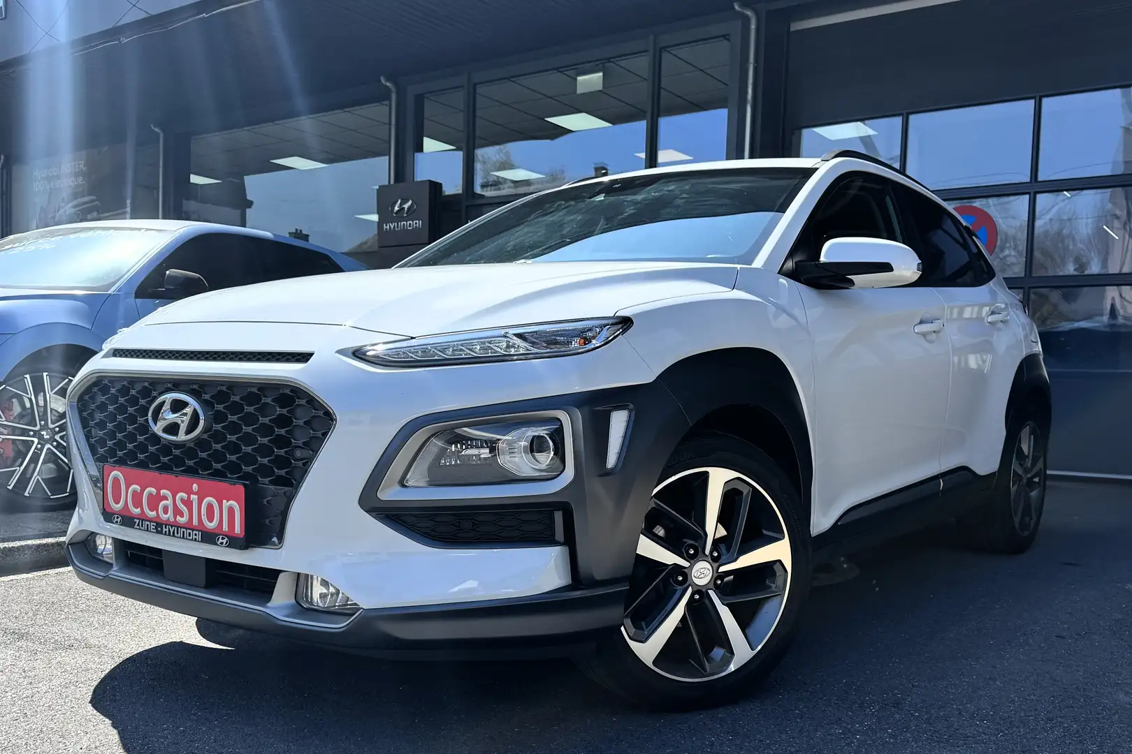 Hyundai KONA 1.0 T-GDi Sky / GARANTIE 12 MOIS / SITE ARLON Wit - 1