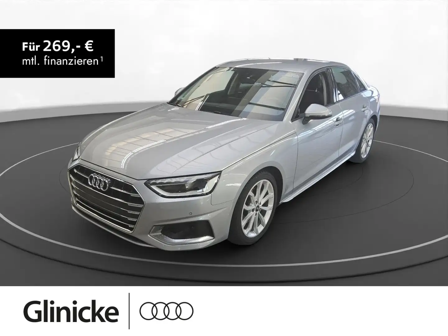 Audi A4 Lim. 35 TDI advanced LED LM 18" Navi PDC+RFK Silber - 1